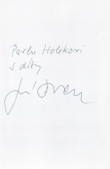 Poděkování Jiřího Drahoše
